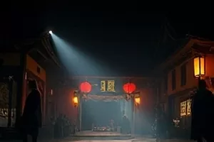 《候鸟观测站》湿地观测塔与望远镜横版画面