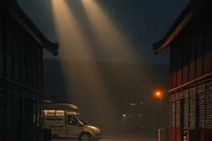 《子夜电影馆》深夜放映厅红色座椅横版画面