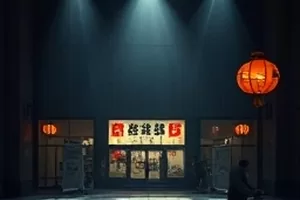 《零度剧场》空舞台冷光布景横版画面